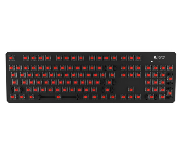 SPC GEAR GK540 Tournament Kailh czerwony RGB - 468793 - zdjęcie 8